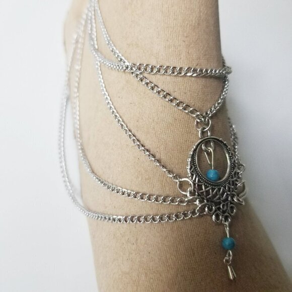 Boho Anklet Arm Bracelet Tribal Jewelry - Picture 6 of 7